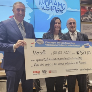 I Soci Nova Coop donano lo sconto sulla spesa alla Rete antiviolenza del Piemonte