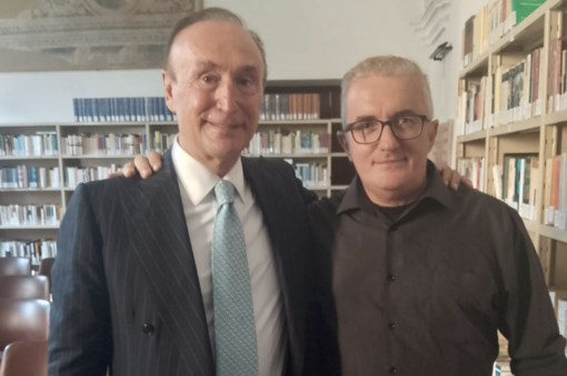 In foto: da sinistra Gianpiero Samuri e Marco Saraceno In foto: da sinistra Gianpiero Samuri e Marco Saraceno