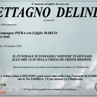 Bettagno Delindo di anni 69