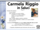 Carmela Riggio in Saluci di anni 77 Carmela Riggio in Saluci di anni 77