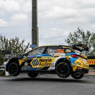 L'equipaggio Caffoni-Natoli in gara L'equipaggio Caffoni-Natoli in gara