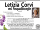 Letizia Corvi ved. Pasquadibisceglie di anni 94