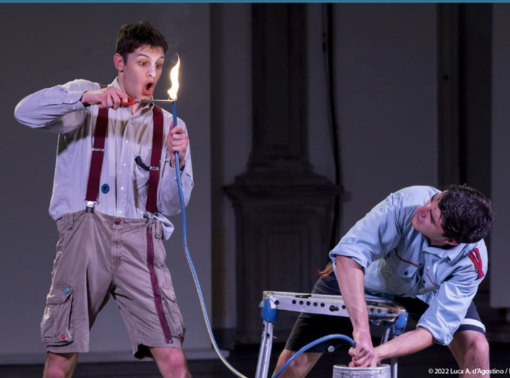 Risate a Baveno con lo spettacolo clownesco