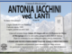 Antonia Iacchini ved. Lanti di anni 90