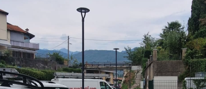 Nuova illuminazione a Oltrefiume e in via Romanico-Roncaro