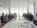 Prima riunione della nuova Giunta regionale con il governatore Cirio