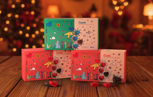 Fondazione Telethon: tutto pronto per la campagna natalizia dei Cuori di cioccolato Fondazione Telethon: tutto pronto per la campagna natalizia dei Cuori di cioccolato