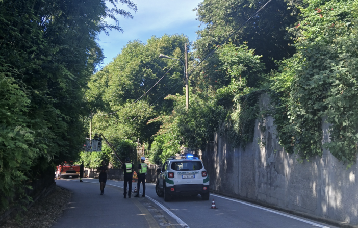 Auto abbatte un palo a Verbania, chiusa via Vittorio Veneto per la messa in sicurezza Auto abbatte un palo a Verbania, chiusa via Vittorio Veneto per la messa in sicurezza