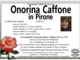 Onorina Caffone in Pirone di anni 78
