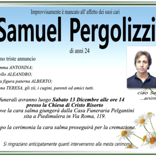Samuel Pergolizzi di anni 24