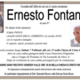 Ernesto Fontana di anni 87