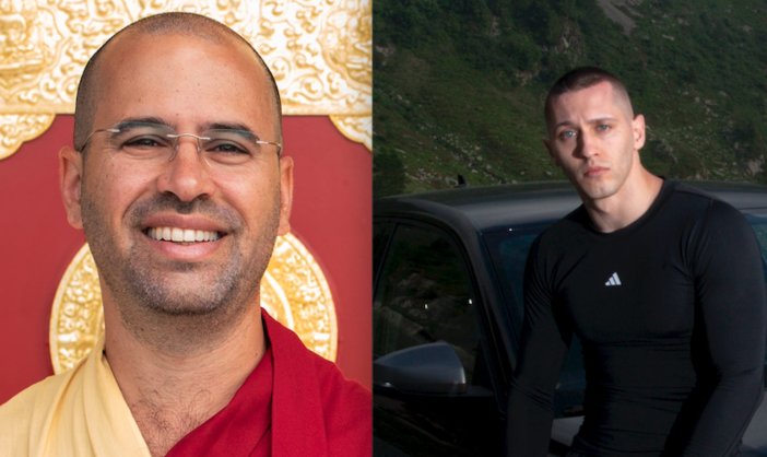 Lama Michel Rinpoche e Massimo Pericolo