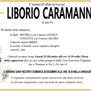 Liborio Caramanna 84 anni