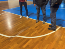 Lavori in tempi record del parquet al PalaBagnella Lavori in tempi record del parquet al PalaBagnella