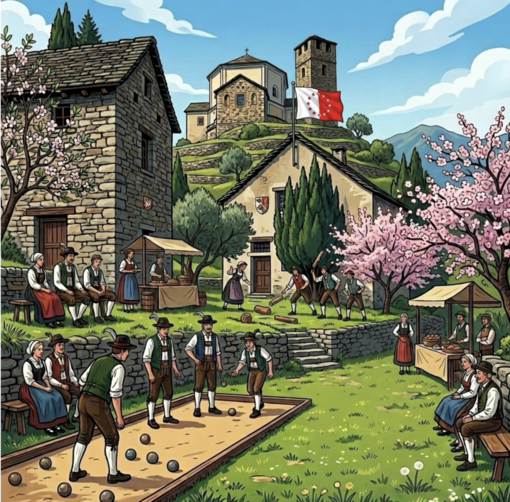 I Giochi Walser arrivano per la prima volta in Italia a Ornavasso I Giochi Walser arrivano per la prima volta in Italia a Ornavasso