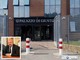 Il Tribunale di Verbania, nel riquadro il senatore Enrico Borghi Il Tribunale di Verbania, nel riquadro il senatore Enrico Borghi