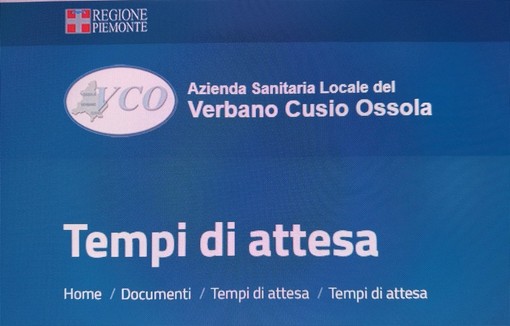Asl Vco, ancora tempi lunghi per molte visite ambulatoriali