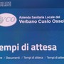 Asl Vco, ancora tempi lunghi per molte visite ambulatoriali