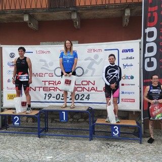 Alagona e Tallone vincono il Triathlon di Mergozzo  FOTO e VIDEO