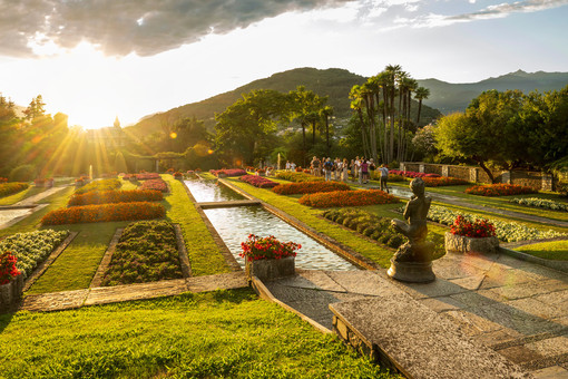 Il tesoretto agostano dei giardini di Villa Taranto tra luci e colori mediterranei