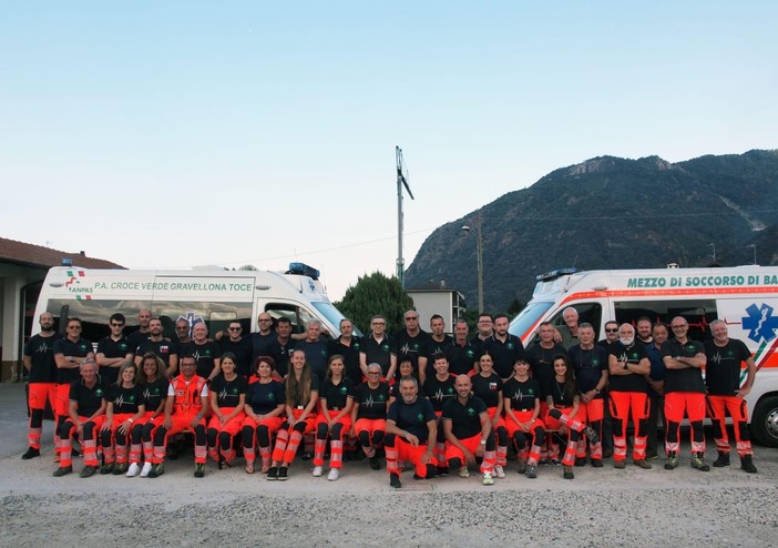 Croce Verde Gravellona Toce festeggia 50 anni di attività