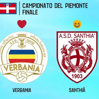 Lo stemma del Verbania vola in finale: oggi la sfida con il Santhià Lo stemma del Verbania vola in finale: oggi la sfida con il Santhià