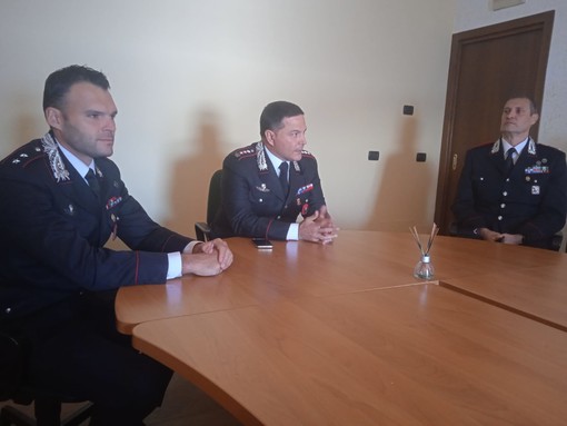 Il nuovo comandante dei Carabinieri: “Mi impegnerò per migliorare l’attività investigativa”
