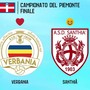 Lo stemma del Verbania vola in finale: oggi la sfida con il Santhià Lo stemma del Verbania vola in finale: oggi la sfida con il Santhià