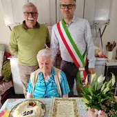 Gravellona festeggia i 103 anni di Beatrice Valdi