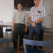 L'assessore Radaelli e il sindaco Gemell L'assessore Radaelli e il sindaco Gemell