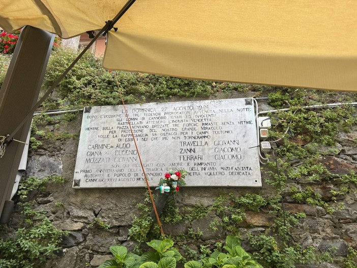 Cannobio ricorda le vittime del 27 agosto 1944