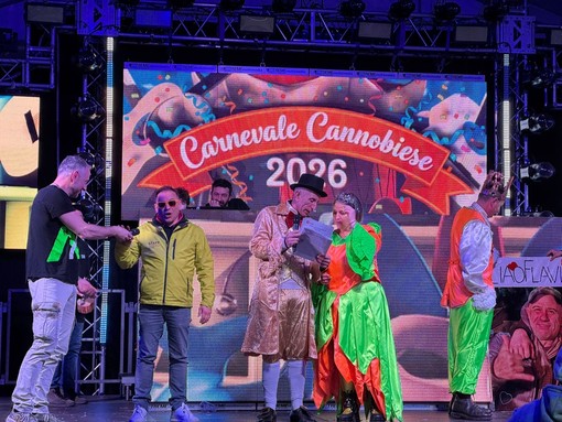 Cannobio, grande successo per il Carnevale. Vince il carro di Traffiume FOTO