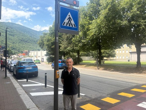 Omegna investe sulla sicurezza: nuovi attraversamenti pedonali illuminati e rialzati