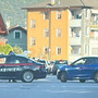 L'intervento dei Carabinieri nel rione Cappuccina martedì pomeriggio