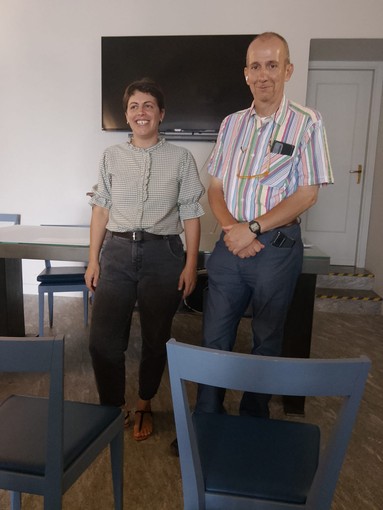 L'assessore Radaelli e il sindaco Gemell
