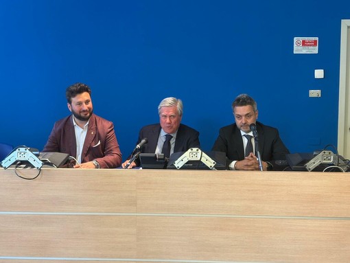 Un momento della presentazione del Piano sanitario del Vco