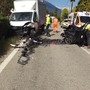Scontro frontale tra auto e camion sulla statale del Lago d’Orta