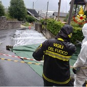 Sversamento di mercurio a Pieve Vergonte: strada chiusa e area messa in sicurezza