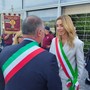 Il sindaco di Omegna a Genova per ricordare le vittime del Ponte Morandi FOTO
