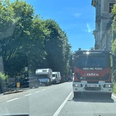 Scontro frontale sulla statale del lago Maggiore: nessun ferito VIDEO