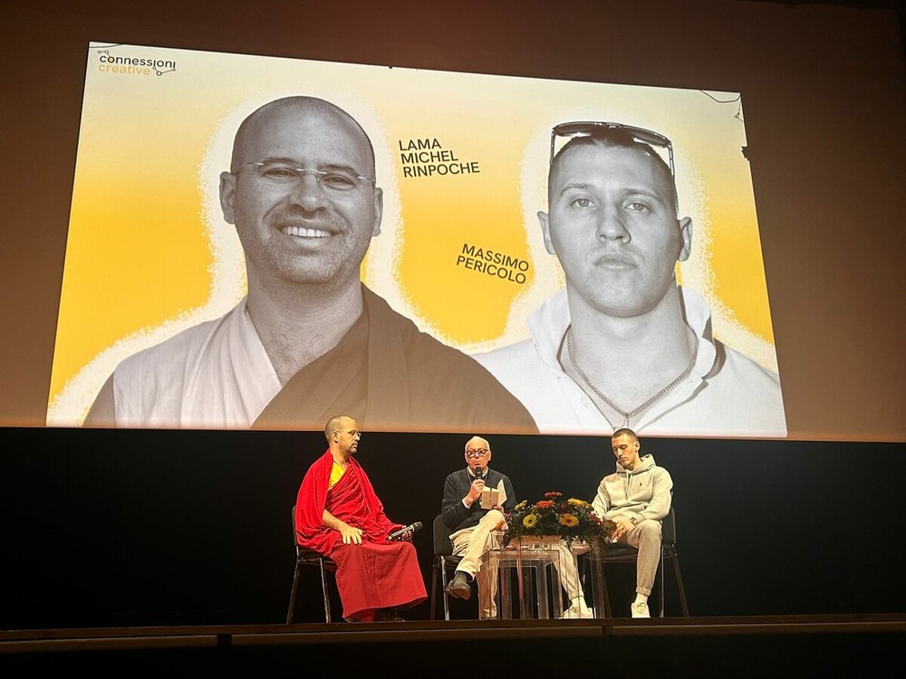 Lama Michel, Pierfrancesco Pacoda e Massimo Pericolo