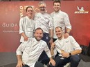 Lo chef verbanese Alessandro Brigatti all’evento della guida Michelin