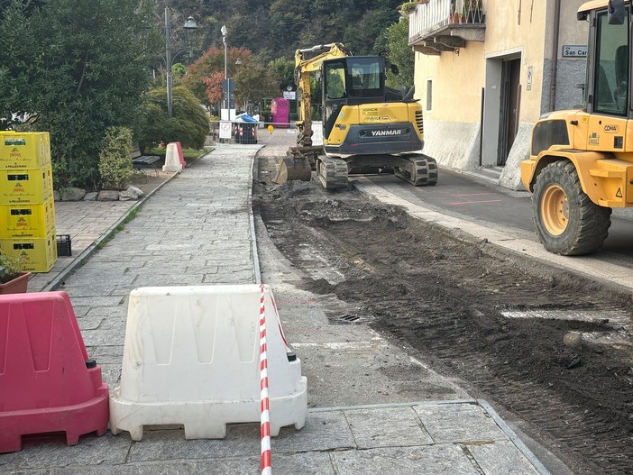 Lungolago Feriolo, iniziati i lavori: investimento da quasi due milioni di euro FOTO Lungolago Feriolo, iniziati i lavori: investimento da quasi due milioni di euro FOTO