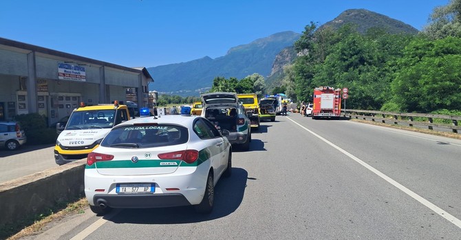 Due incidenti tra auto e moto a Verbania: una donna ferita con 60 giorni di prognosi