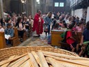 Omegna, settanta bambini alla benedizione degli zainetti FOTO Omegna, settanta bambini alla benedizione degli zainetti FOTO