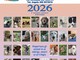 In vendita il calendario 2026 degli “Amici degli Animali” con le foto dei cani adottati