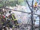 Incendio a Falmenta, in fiamme un ricovero per attrezzi