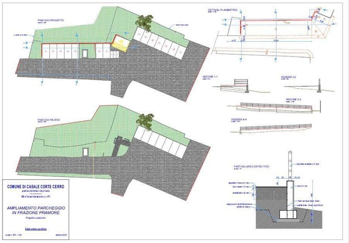 Casale Corte Cerro, al via l’iter per il nuovo parcheggio in zona Pramore