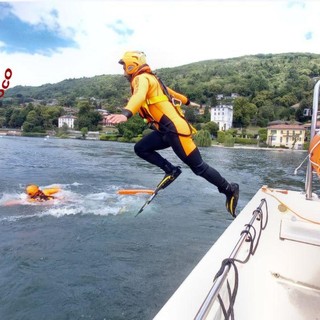 Conclusa la formazione congiunta dei Vigili del Fuoco sul Lago Maggiore