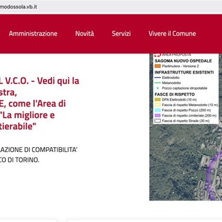 Nuovo ospedale, online la relazione del Comune che smonta lo studio su Piedimulera